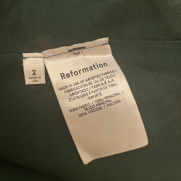 Reformation Nikita Dress in Belvedere - Picture 9 of 9